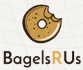 Bagels 'r US & Deli #2 logo