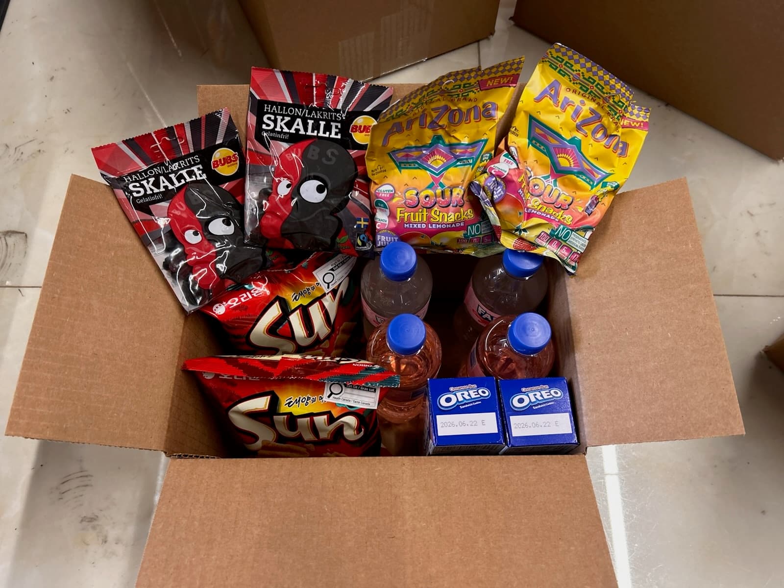 Surplus Snacks Too Good To Go listing